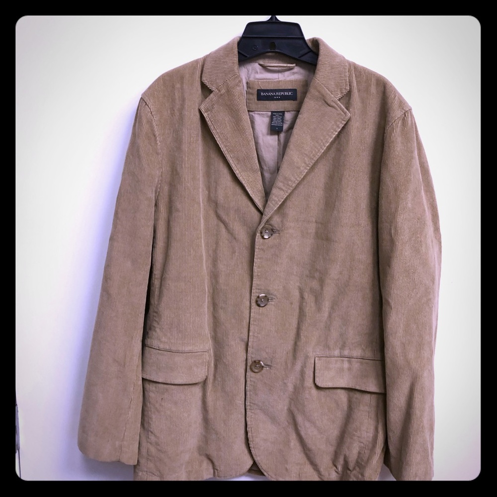 Men’s Banana Republic corduroy blazer, size small
